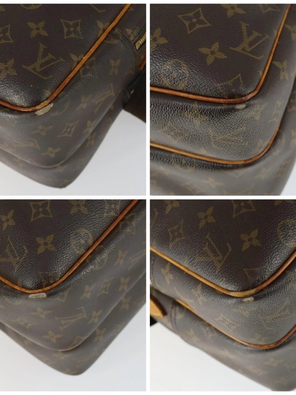 LOUIS VUITTON Monogram Reporter GM Shoulder Bag M45252 LV Auth BA10175 - Picture 14 of 16